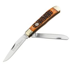 Boker TS 2.0 Jigged Bone Trapper Folding Knife