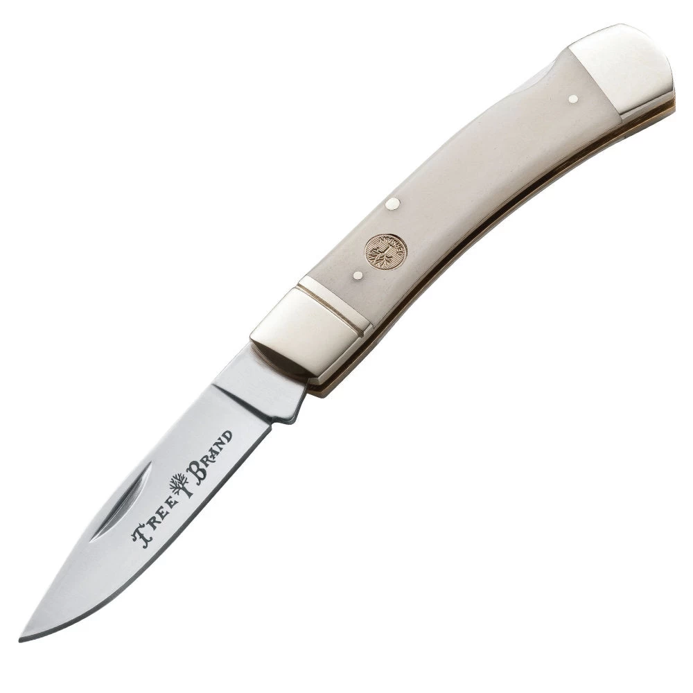Boker TS 2.0 Smooth Bone Lockback Folding Knife