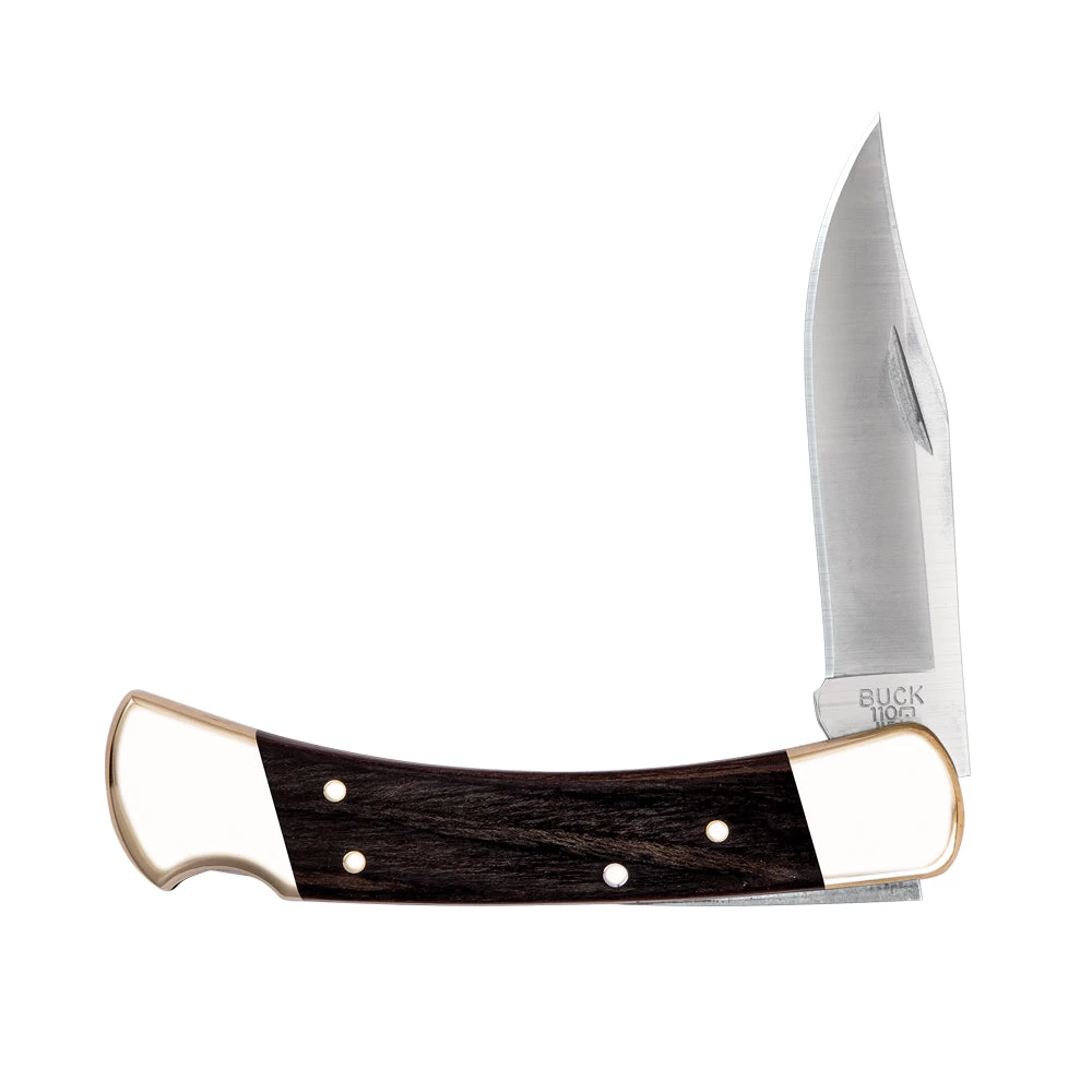 Buck Knives Buck 110 Folding Hunter Knife With Ebony Handle - Image 2