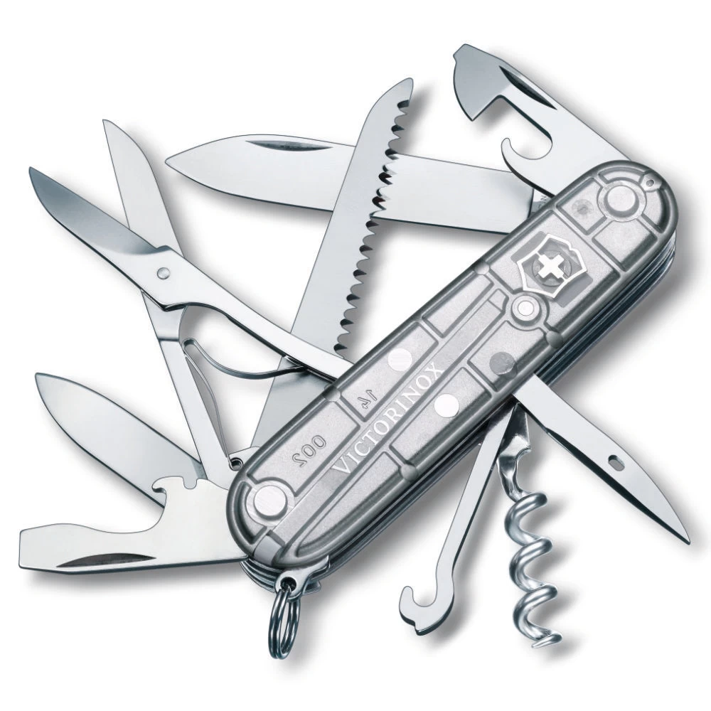 Victorinox Huntsman Silver Tech Swiss Army Knife