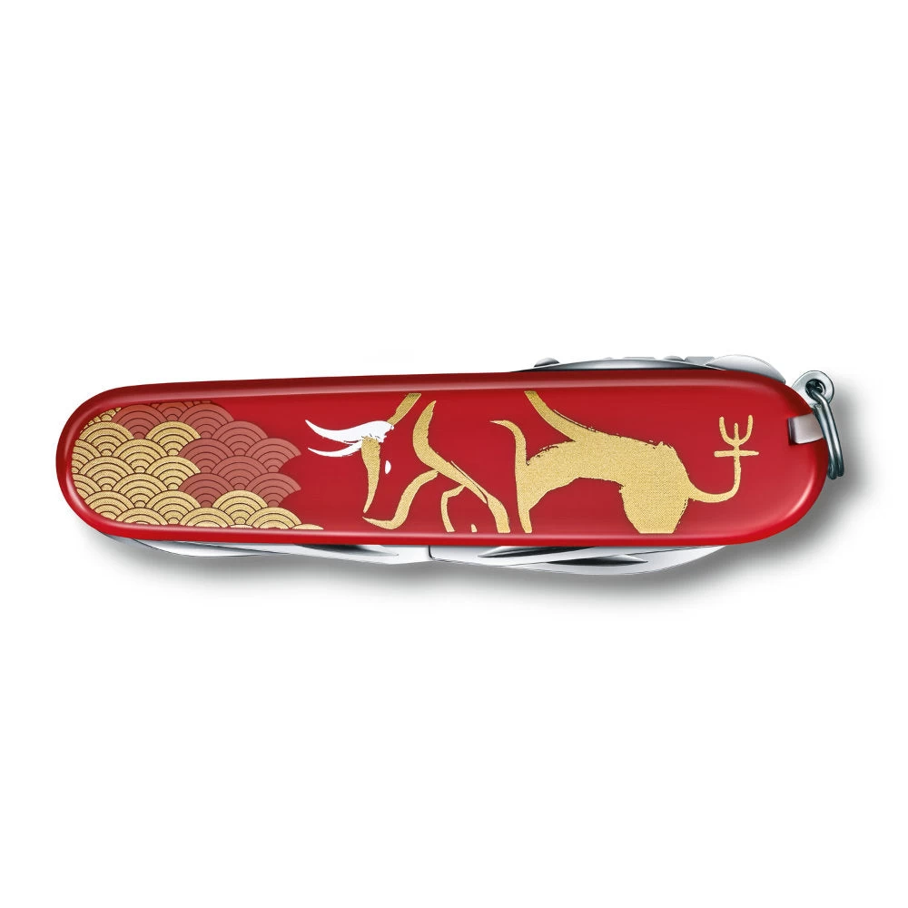 Victorinox Year Of The Ox Huntsman 2021 Limited Edition Swiss Army Knife - Image 5