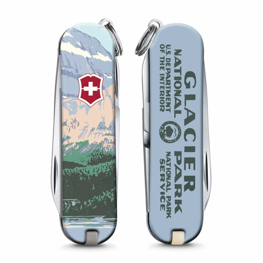 Victorinox Glacier National Park Poster Art Classic SD Swiss Army Knife - Image 2
