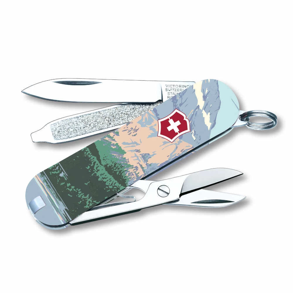 Victorinox Glacier National Park Poster Art Classic SD Swiss Army Knife - Image 3
