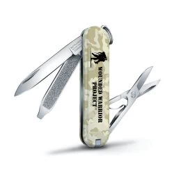 Victorinox Wounded Warrior Project Tan Camo Classic SD Swiss Army Knife