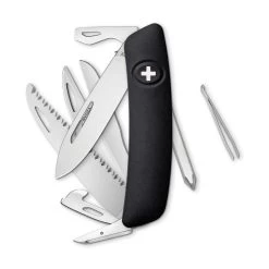 Swiza D10 Swiss Pocket Knife, Black