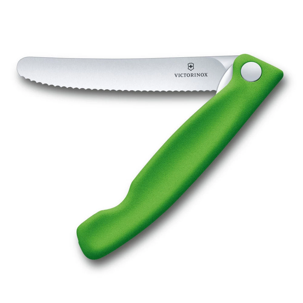 Swiss Classic 4.3" Foldable Serrated Paring Knife By Victorinox - Image 8
