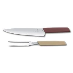 Swiss Modern Colors 2-Piece Carving Set By Victorinox