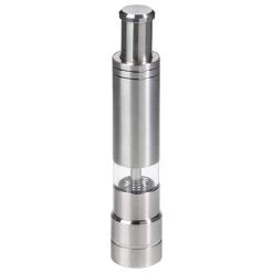 Fletchers' Mill Pump & Grind 6" Stainless Steel Salt Mill