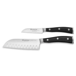 Wusthof Classic Ikon 2-Piece Mini Asian Knife Set
