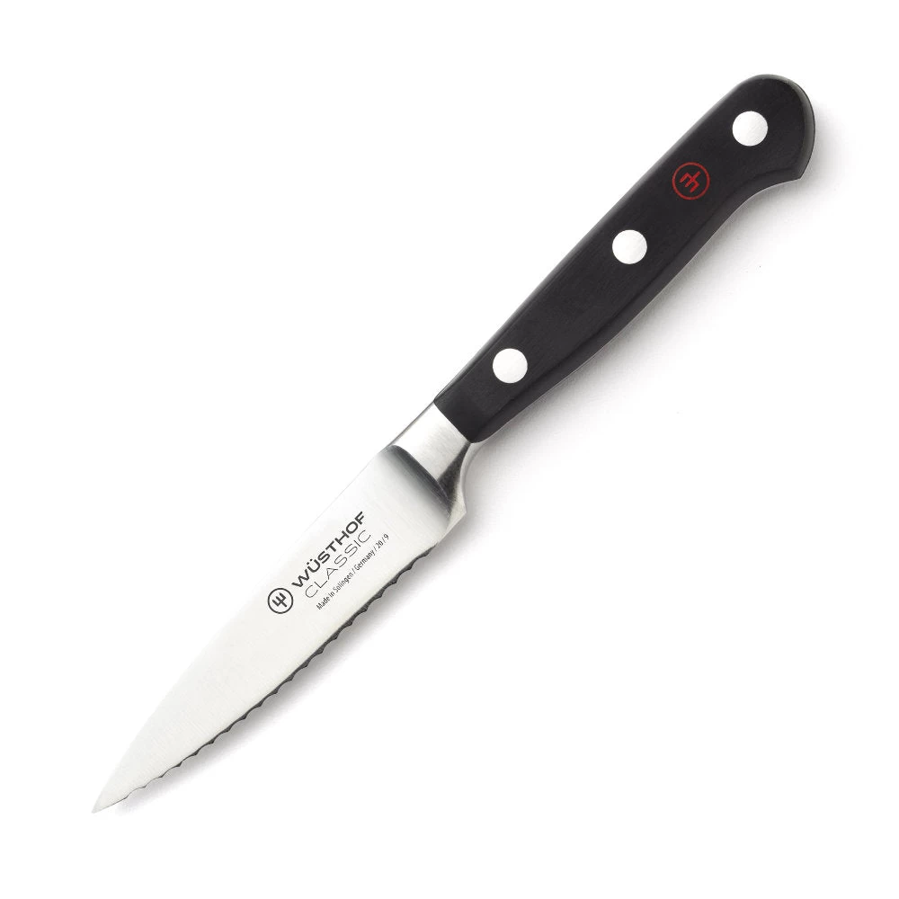 Wusthof Classic 3-1/2" Serrated Paring Knife
