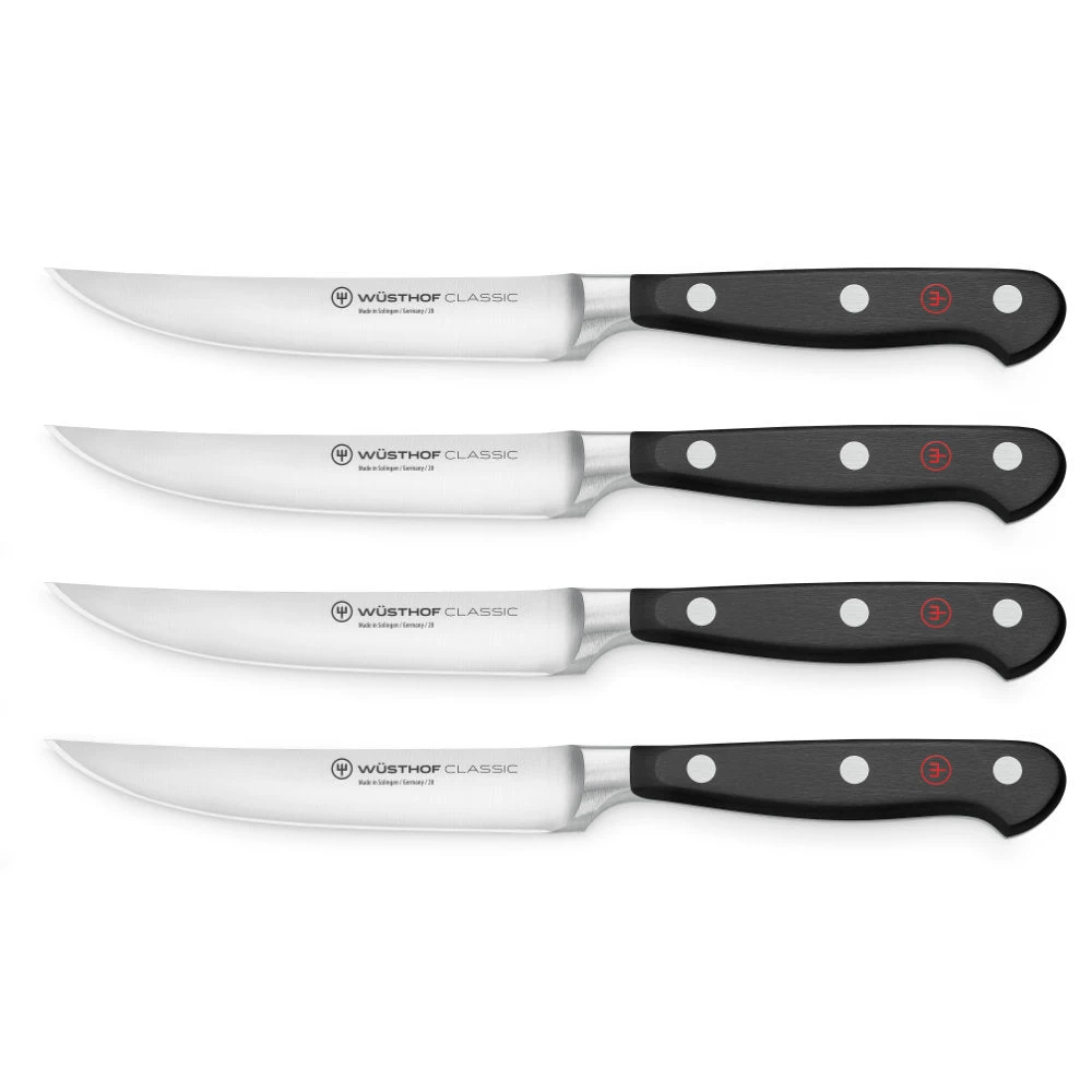Wusthof Classic 4-Piece Steak Knife Set