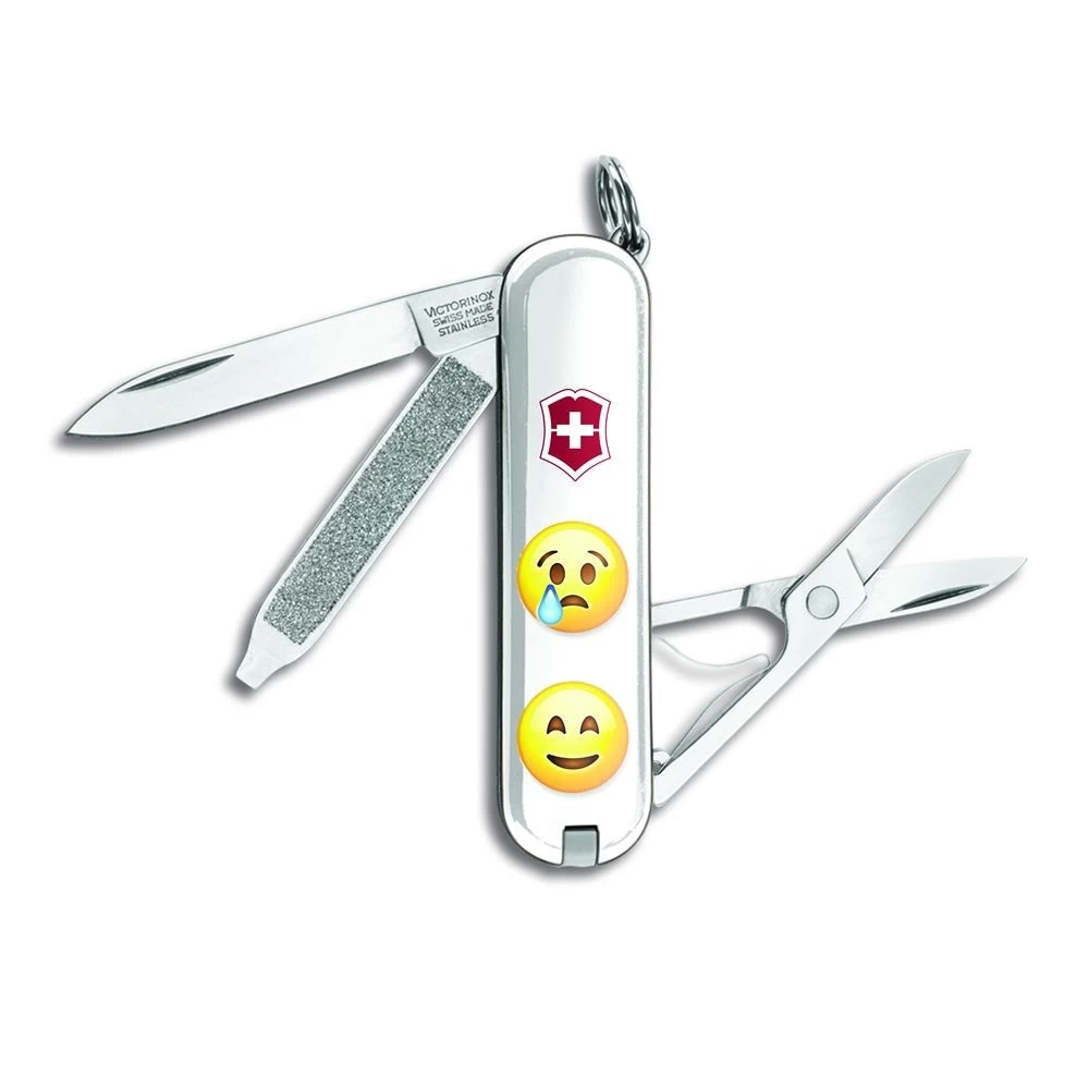 Victorinox Emoji Classic SD Designer Swiss Army Knife - Image 3