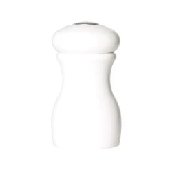 Fletchers' Mill Marsala 4" Salt Shaker - White