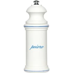 Fletchers' Mill Provencal Pepper Mill - White With Blue "Poivre"