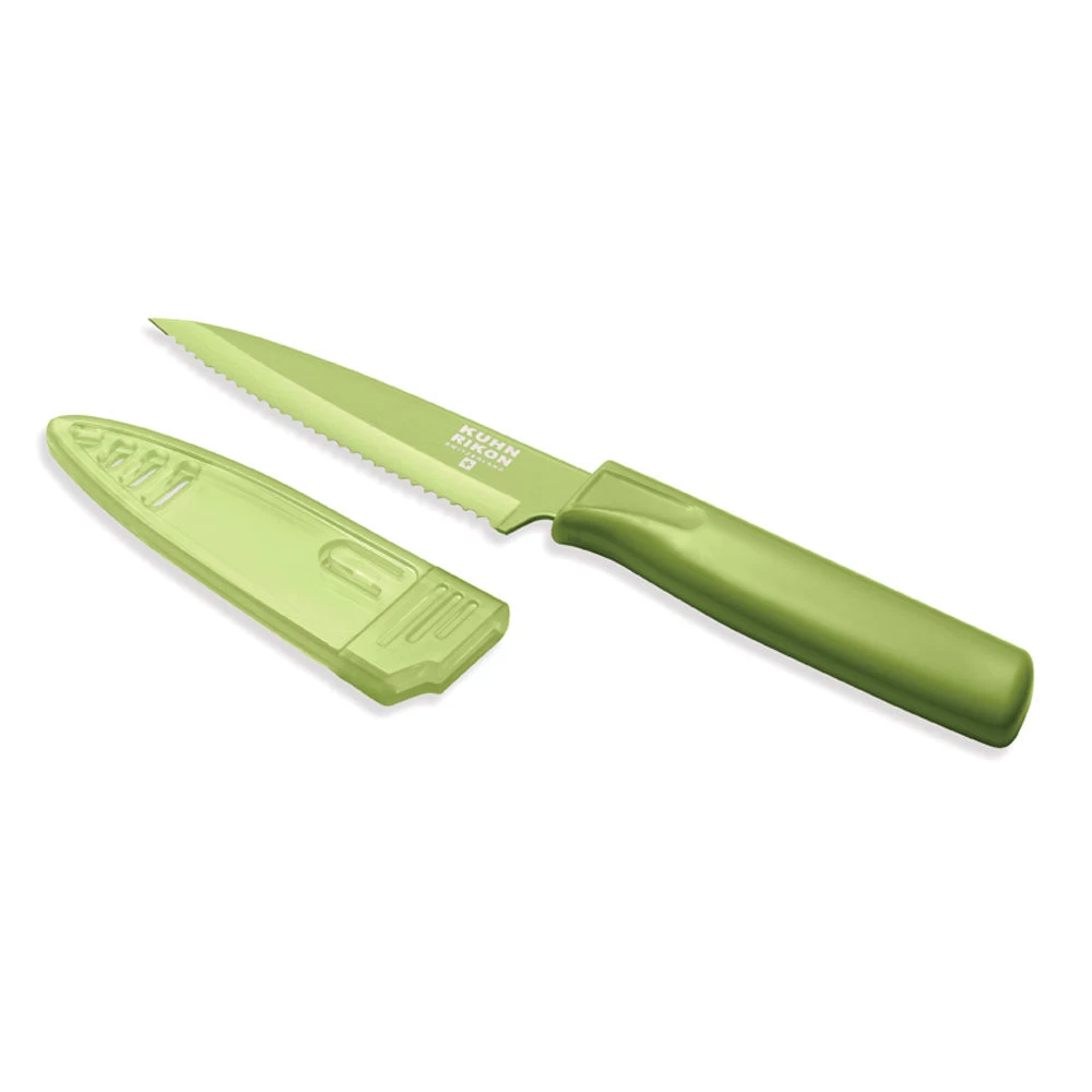 Kuhn Rikon Colori 4" Serrated Paring Knife - Image 4