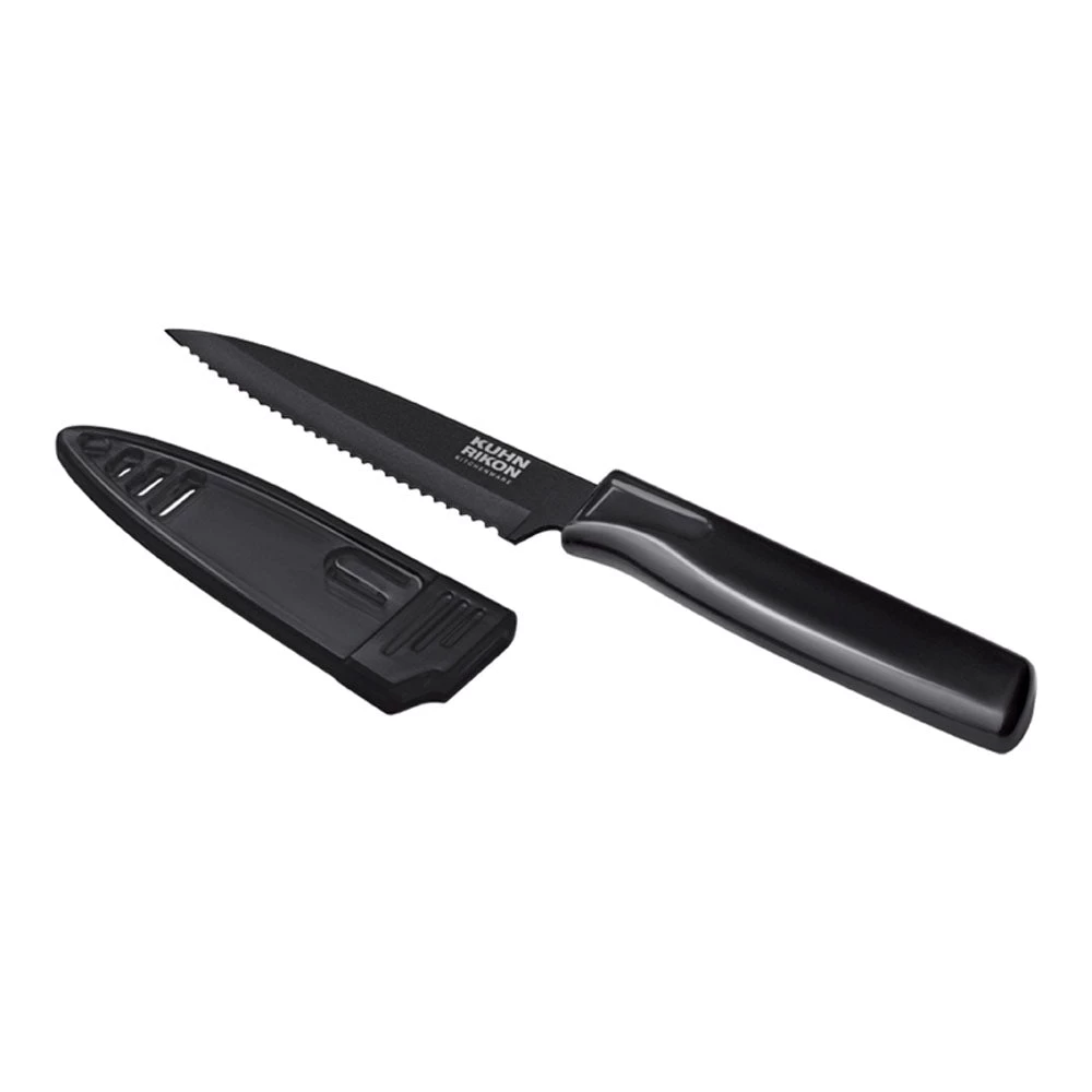 Kuhn Rikon Colori 4" Serrated Paring Knife - Image 3