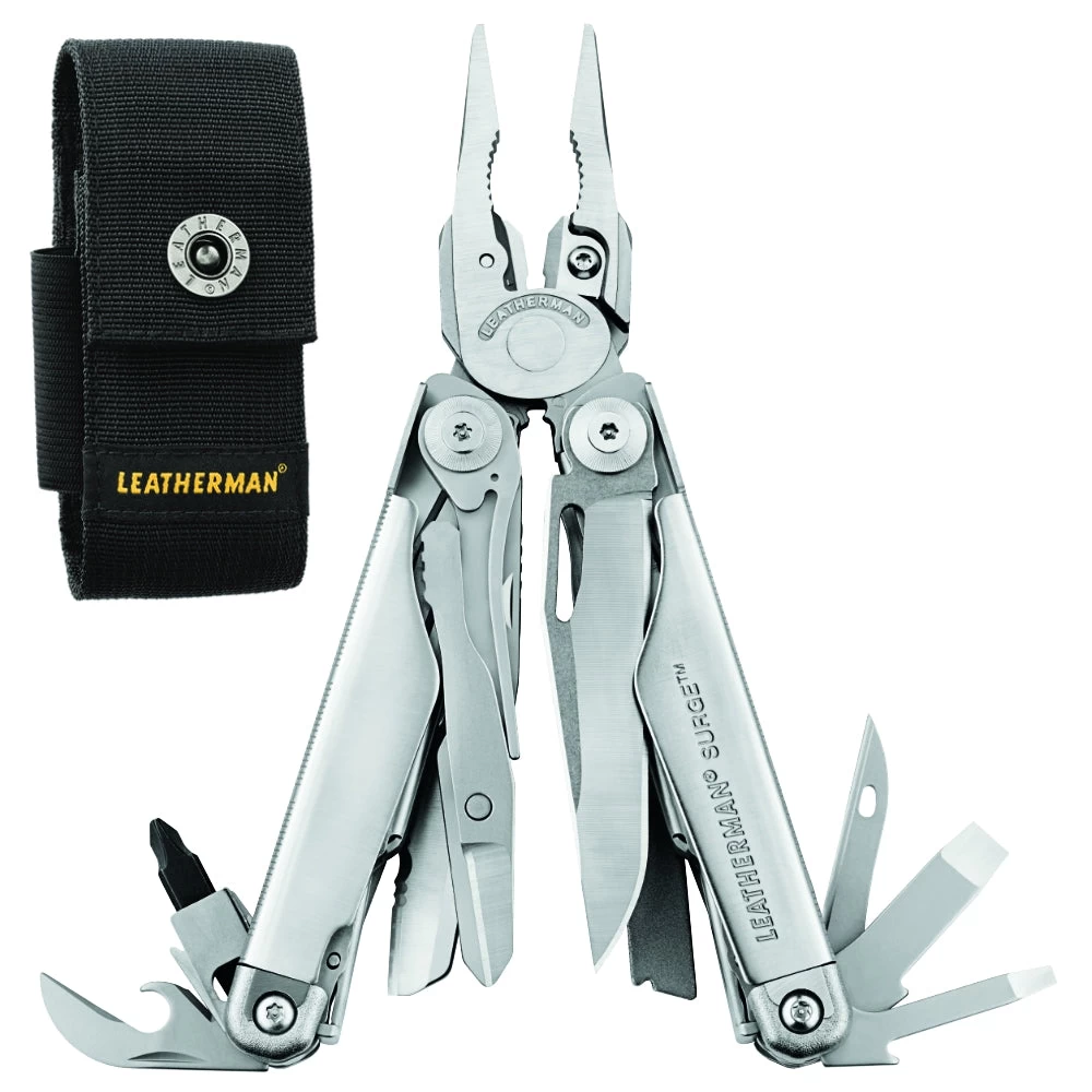 Leatherman Surge Multi-Tool With 4-Pocket Nylon Sheath