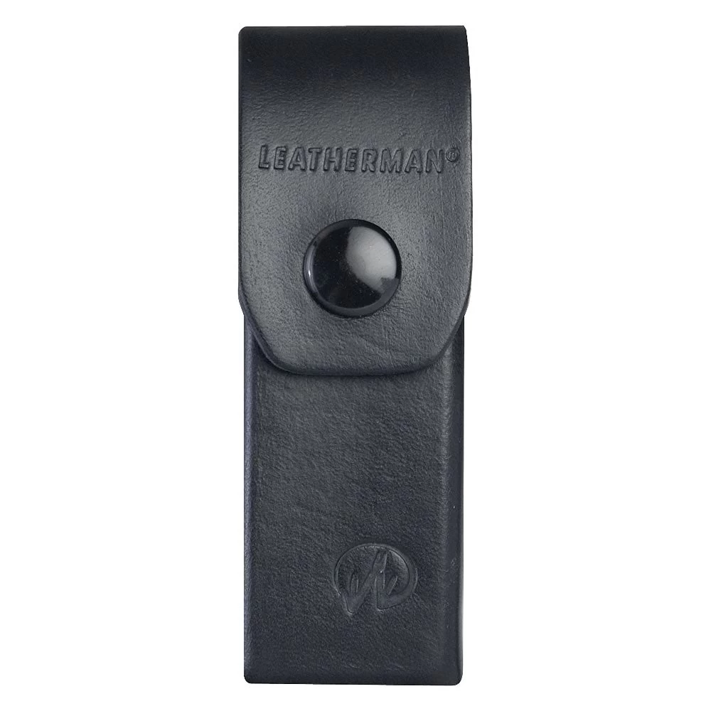 Leatherman 4" Black Leather Belt Sheath