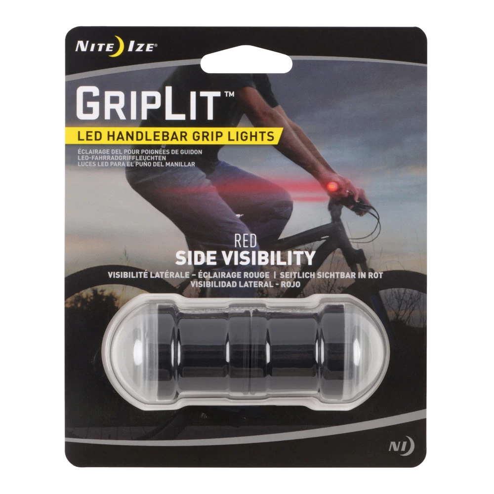 Nite Ize GripLit LED Handlebar Grip Lights - Red - Image 6