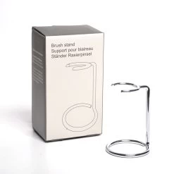 Pure Badger Shaving Brush Stand - Chrome