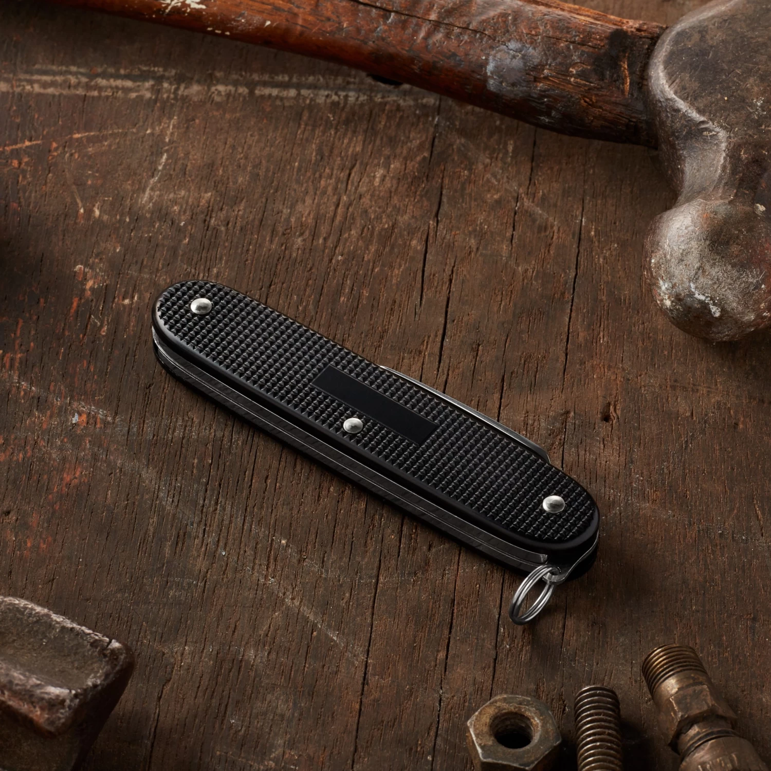 Victorinox Pioneer Black Alox Swiss Army Knife - Image 4