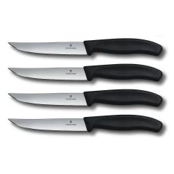 Swiss Classic 5" Gaucho 4-Piece Steak Knife Set By Victorinox