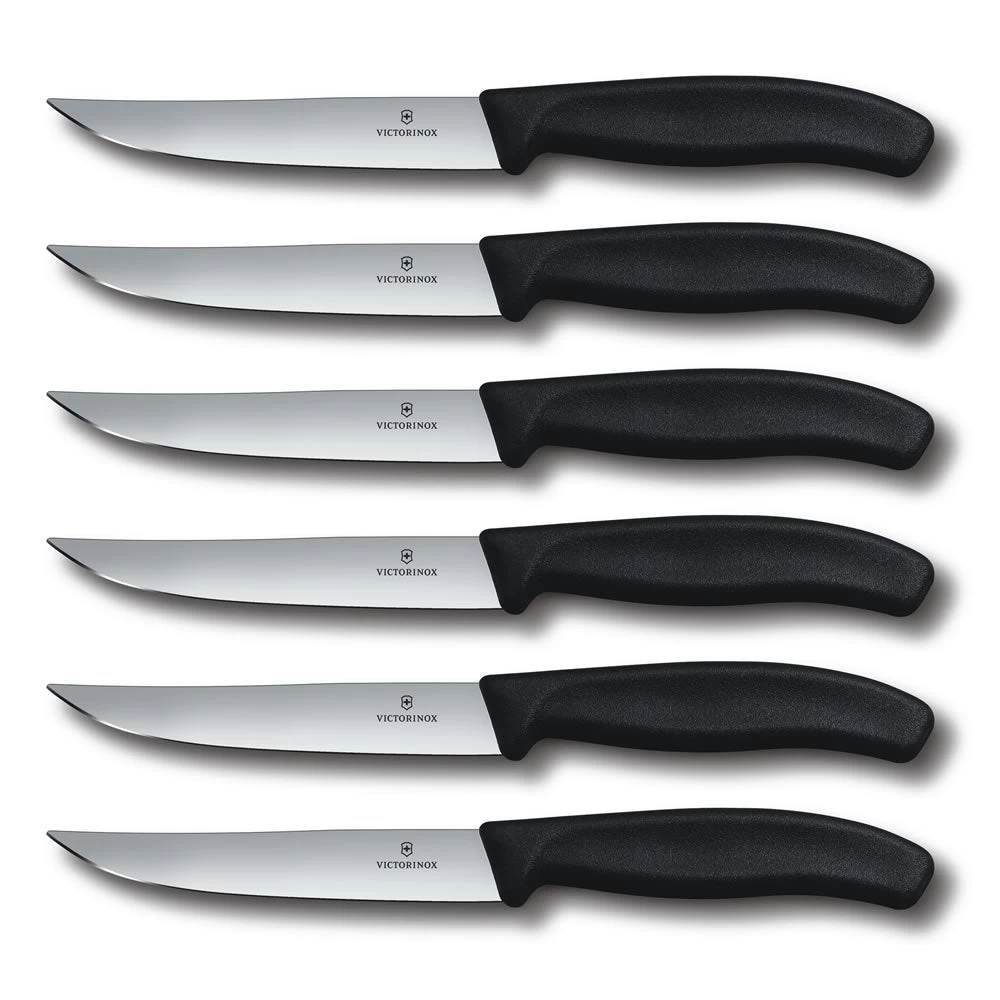 Swiss Classic 5" Gaucho 6-Piece Steak Knife Set By Victorinox