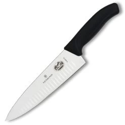 Swiss Classic 8" Chef's Knife With Granton Edge By Victorinox