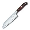 Victorinox Grand Maitre Wood 7" Granton Santoku Knife