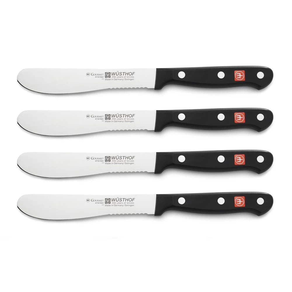 Wusthof Gourmet 4-Piece Burger Knife Set