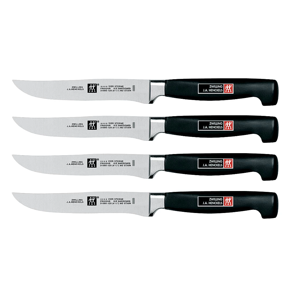 Zwilling TWIN Four Star 4-Piece Steak Knife Set